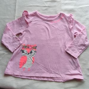 Lightning Bug Baby Size 18 Months "Owl Always Love You" Long Sleeved Shi…